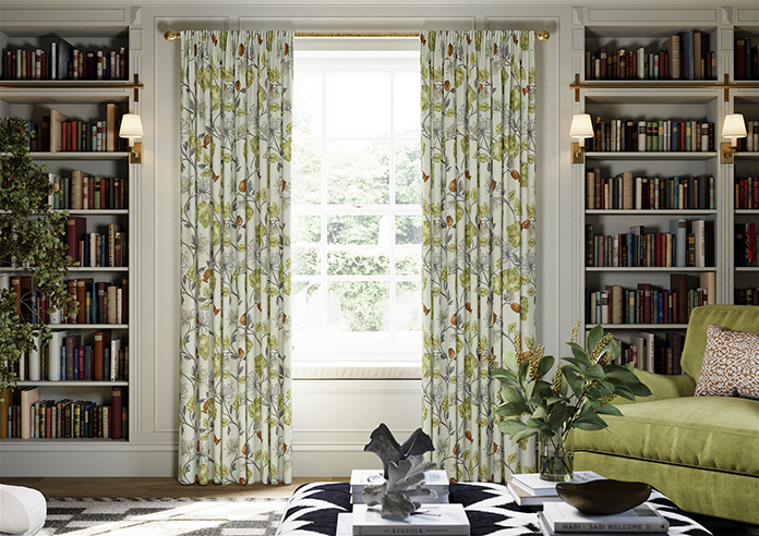 Parchment, Fern - Made to Measure Curtains - Image 3